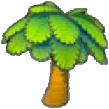 Large palm tree