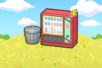 Vending machine break area