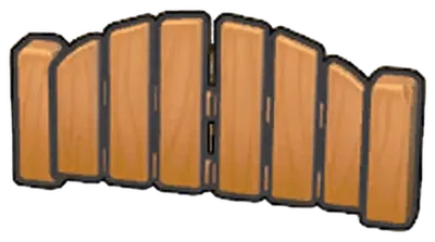 Wooden gate